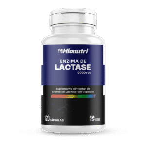 Enzima Lactase 120 cápsulas 500mg Hionutri