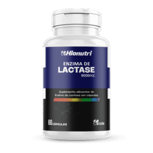 Enzima Lactase 60 cápsulas 500mg Hionutri