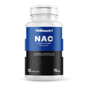 Nac 120 Cápsulas 500mg Hionutri
