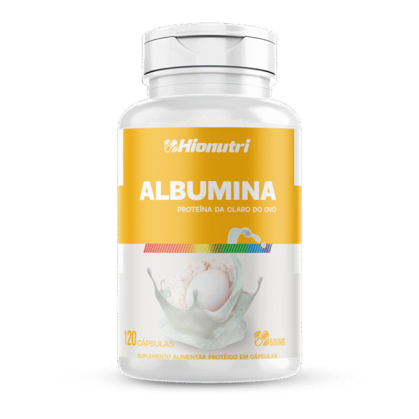 Albumina 120 cápsulas 500mg