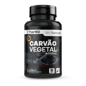 Carvão Vegetal Ativado 60 Cápsulas 500mg