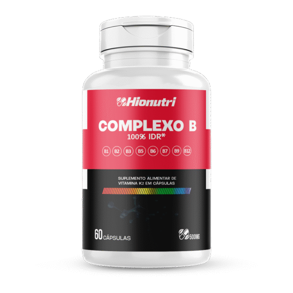Complexo B 60 cápsulas 500mg Hionutri