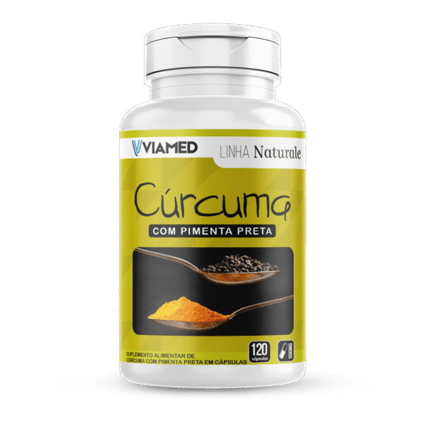 Cúrcuma + Pimenta Preta 120 Cápsulas