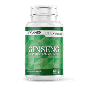 Ginseng com 120 cápsulas de 500mg