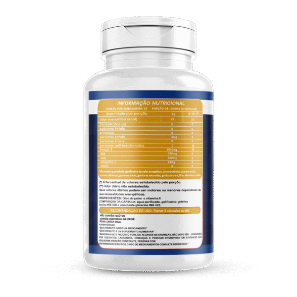 Ômega 3 EPA + DHA e Vitamina E - Imagem 2