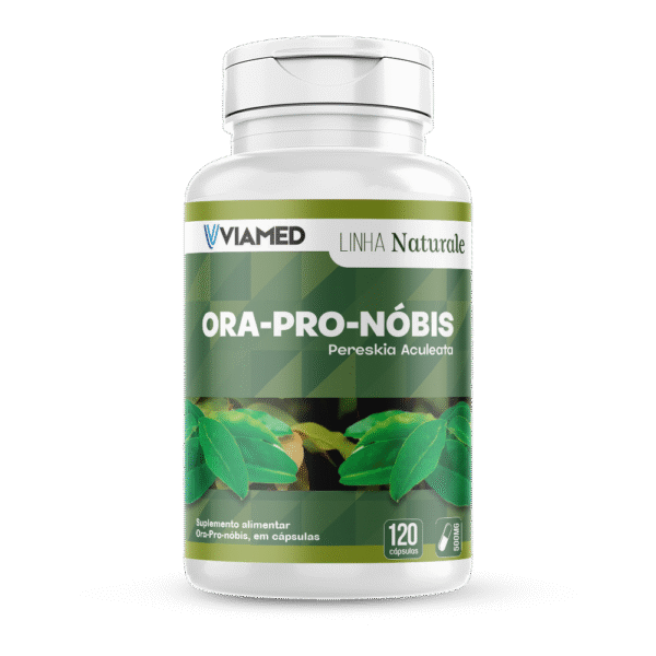 Ora-Pro-Nóbis com 120 cápsulas 500mg