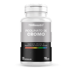 Picolinato de Cromo 120 cápsulas 500mg Hionutri
