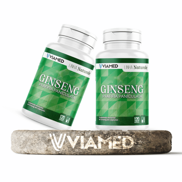 Ginseng com 120 cápsulas de 500mg - Imagem 4
