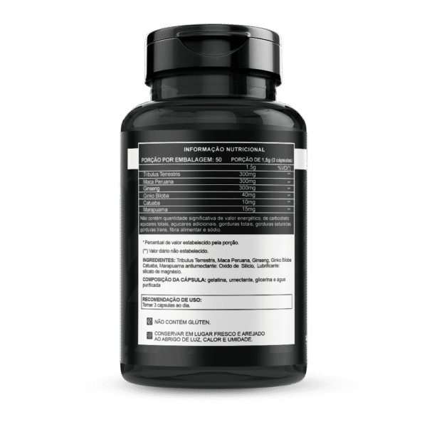 Testo Premium 60 cápsulas 500mg - Imagem 2