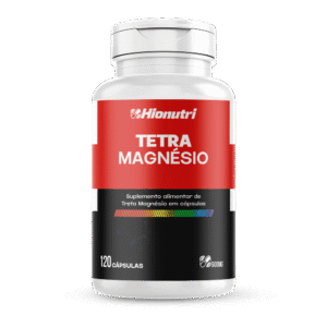 Tetra Magnésio 120 cápsulas 500mg Hionutri